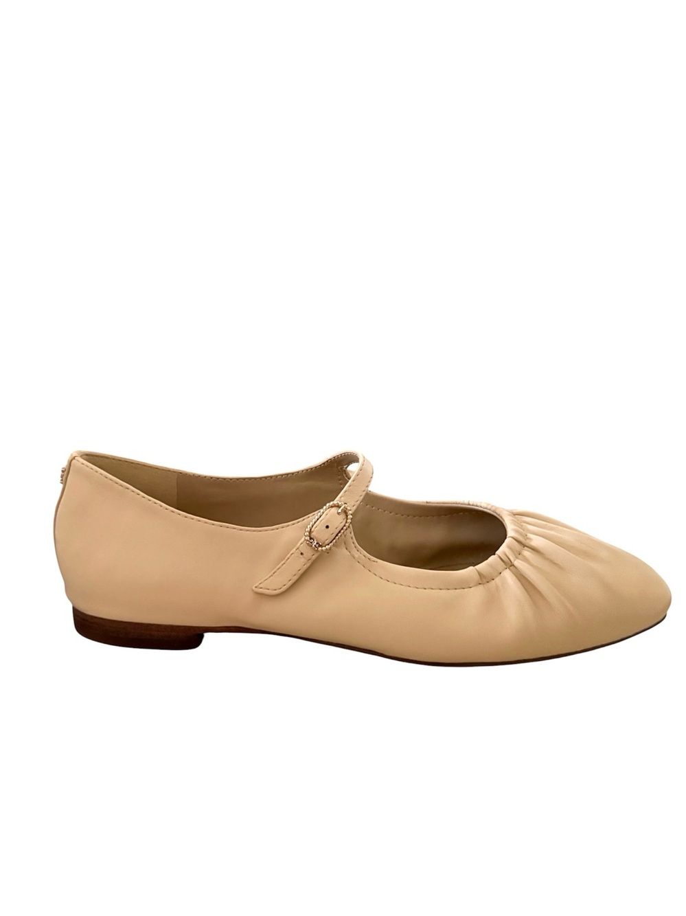 Sam Edelman Micah Ruched Square Toe Mary Jane Flats - Picture 6 of 12